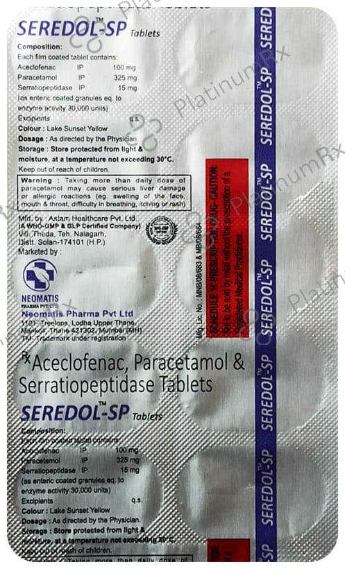 Seredol-SP Tablet