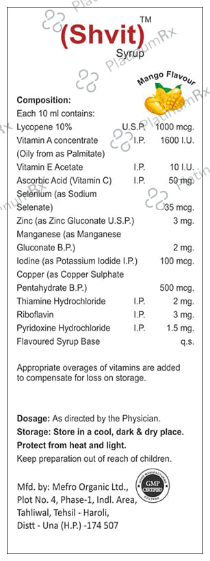 Shvit Syrup