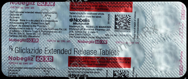 Nobegliz XR 60mg Tablet 10s