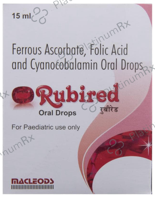 Rubired Paediatric Drops 15ml