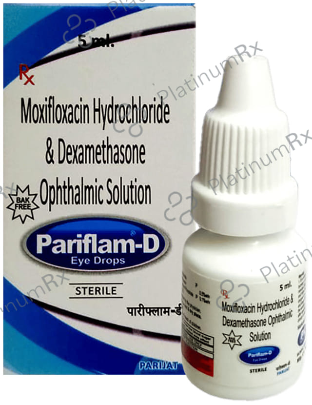 Pariflam D Eye Drop BAK Free 5ml