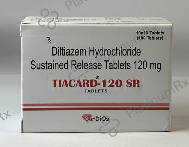 Tiacard 120mg Tablet SR 10s