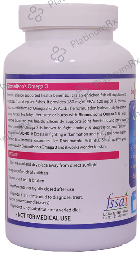 Biomedison Omega 3 Capsule 100s