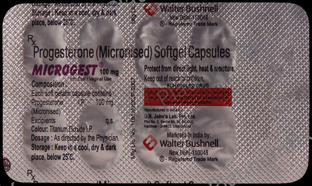Microgest 100mg Softgel Capsule