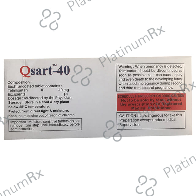 Qsart 40mg Tablet 10s