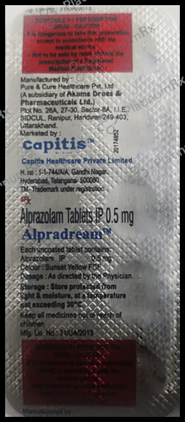 Alpradream Tablet