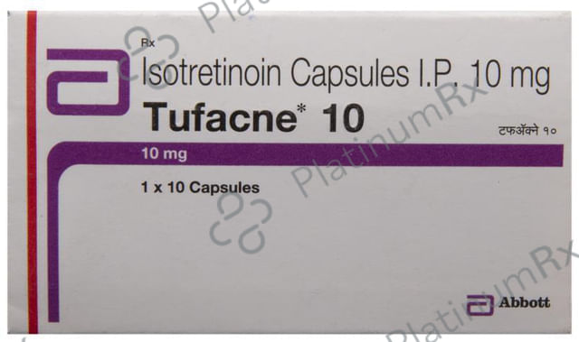 Tufacne 10mg Capsule 10s