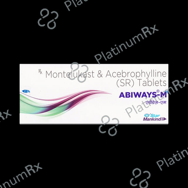 Abiways M 200/10mg Tablet SR 10s