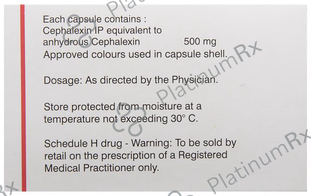 Sporidex 500mg Capsule 10s
