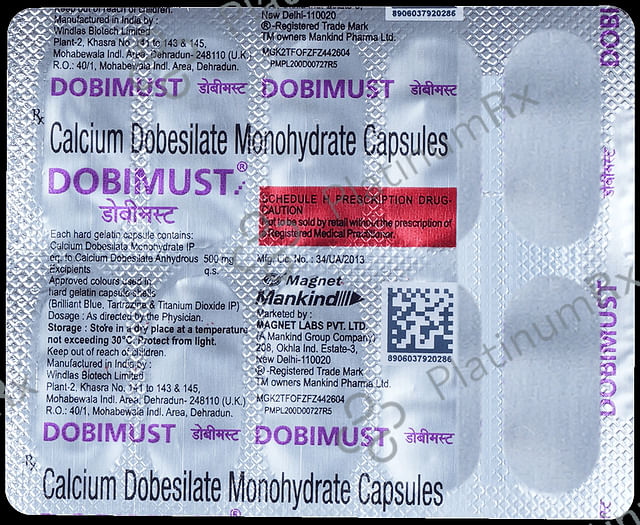 Dobimust 500mg Capsule 10s