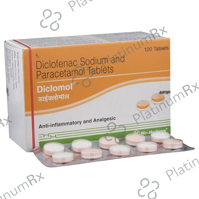 Diclomol 50/325mg Tablet 10s