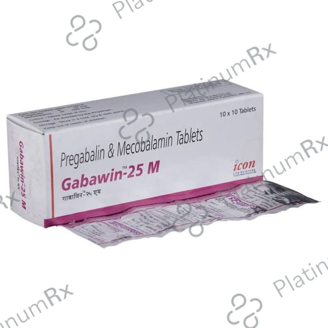 Gabawin 25 M Tablet