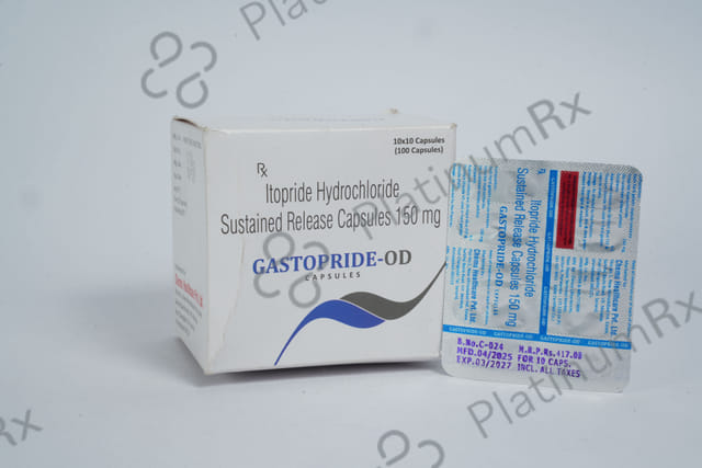 Gastopride Od 150mg Capsule 10s