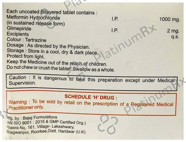 Glimzen-M2 Fotre Tablet SR