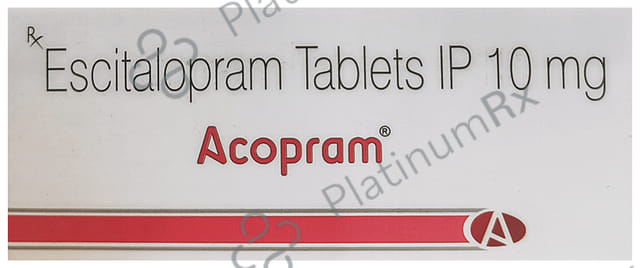 Acopram 10mg Tablet 10s