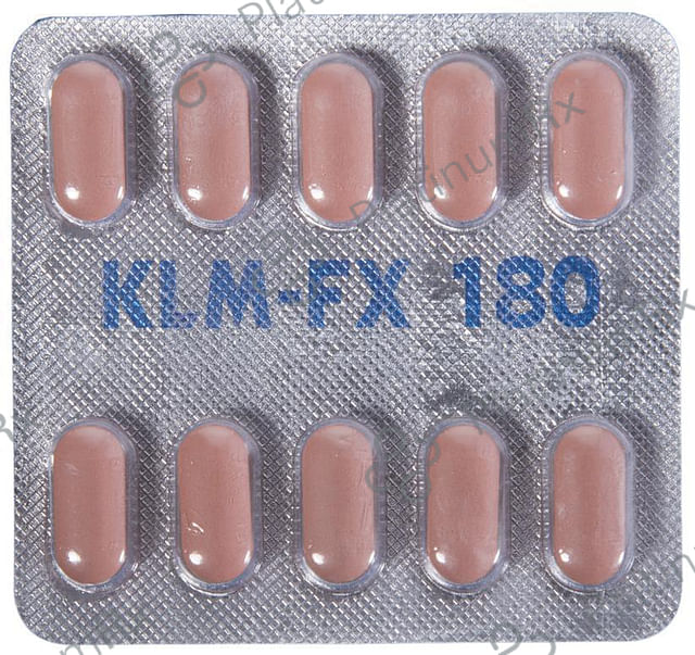 KLM FX 180mg Tablet 10s