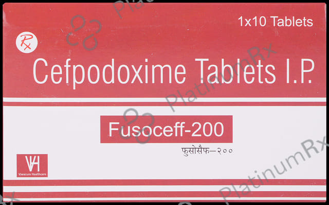 Fusoceff 200mg Tablet 10s
