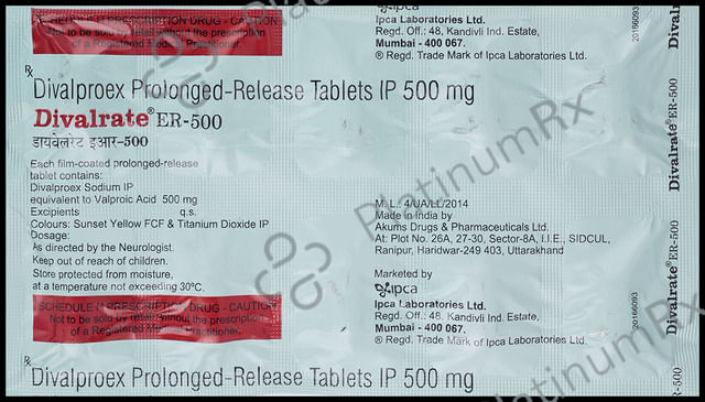 Divalrate 500mg Tablet ER