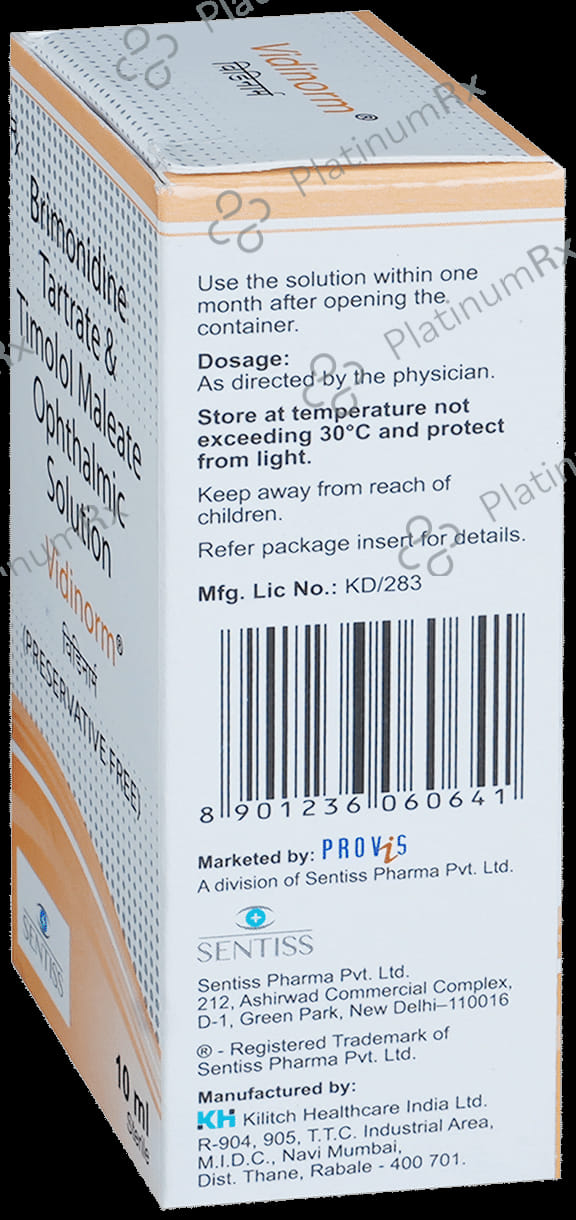 Vidinorm Ophthalmic Solution