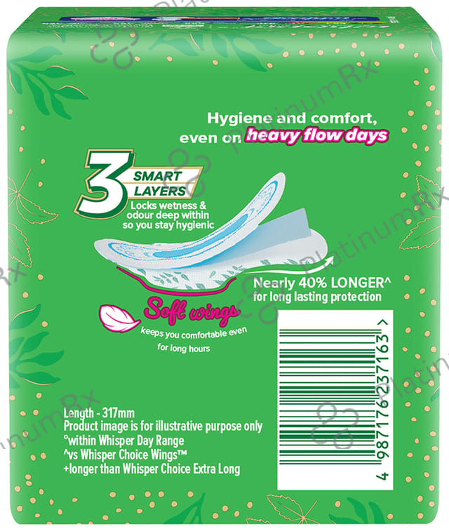 Whisper Ultra Clean Hygiene Comfort Sanitary Pads - Size XL+ 15 pads
