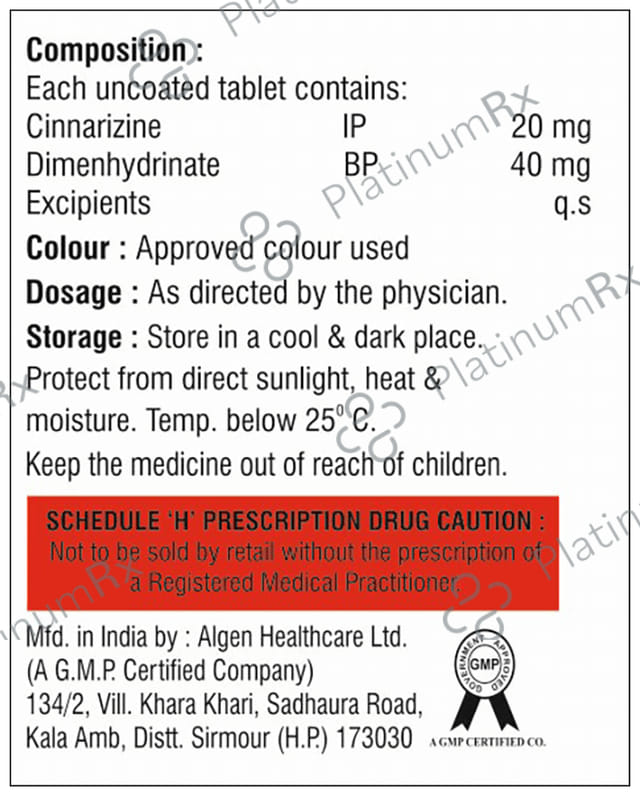 Dizipax 20/40mg Tablet 10s