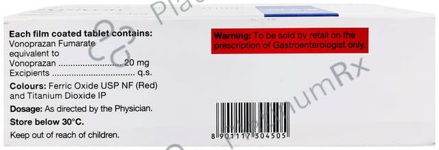 Pasivon 20mg Tablet 10s