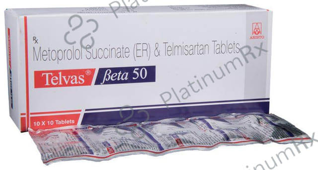 Teldesk Beta 50mg Tablet 10s