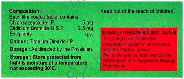 Spasrax 5/2.5mg Tablet 10s