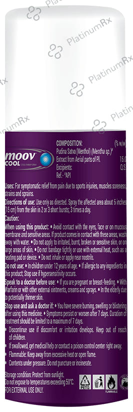 Moov Cool Therapy Spray 15gm