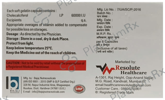 Calcigo 60K Softgel Capsule 8s