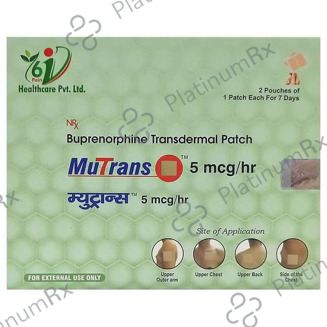 Mutrans 5mcg/hr Transdermal Patch