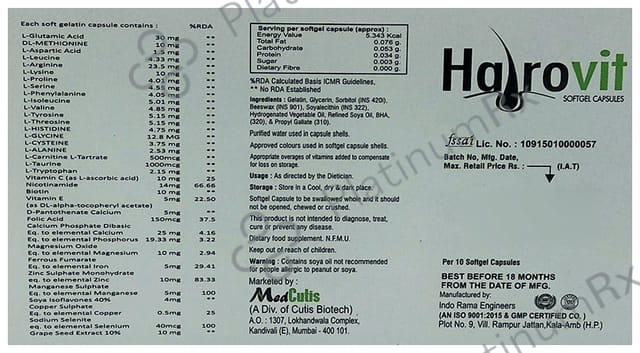 Hairovit Softgel Capsule