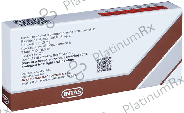 Pexep CR 37.5mg Tablet PR 10s
