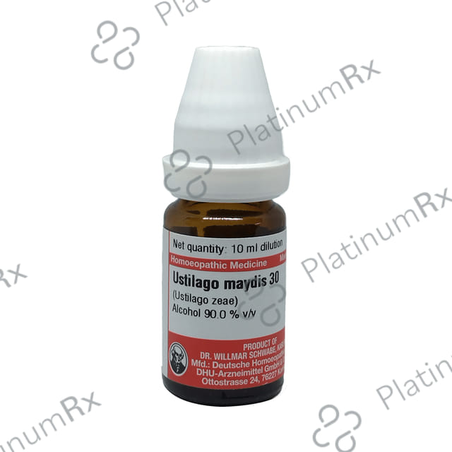 Dr Willmar Schwabe Germany Ustilago Maydis (Ustilago Zeae) Dilution 30