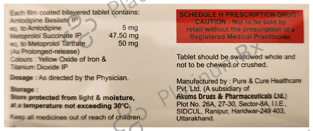 Lorpotem AM 5/50mg Tablet 10s