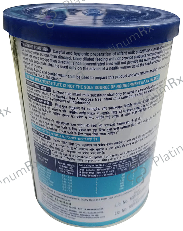 Simyl MCT Spray Intolerant Babies Powder 200gm