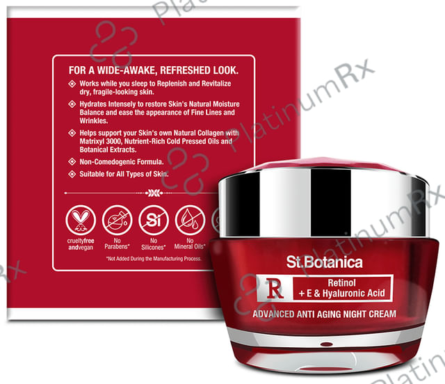 St.Botanica Retinol Advanced Night Cream