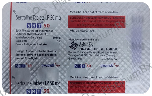 S R T Tablet 50mg
