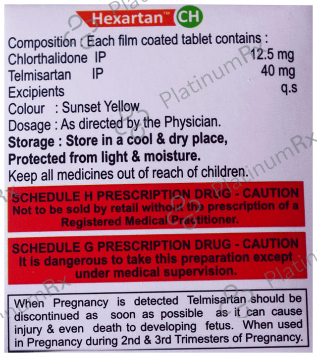Hexartan CH Tablet