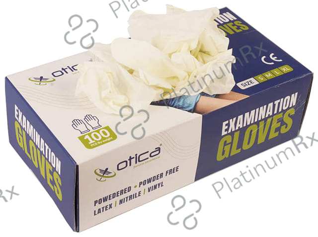 Otica Latex Powder Free Examintion Glove Large