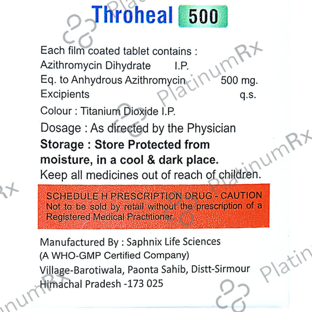Throheal 500 Tablet