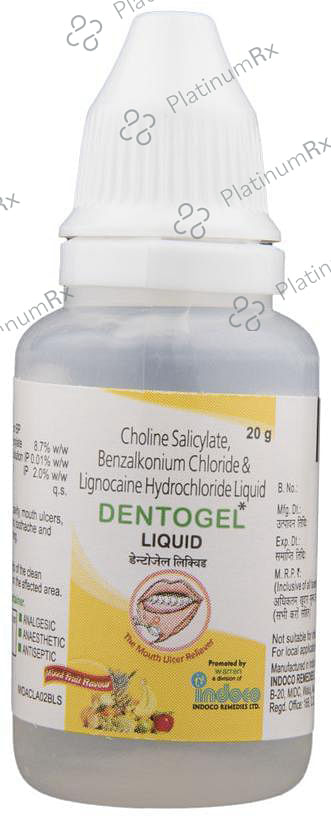 Dentogel Liquid 20gm