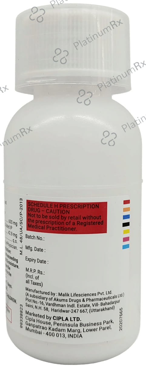 Novamox CV ES 600/42.9mg Oral Suspension Orange 50ml