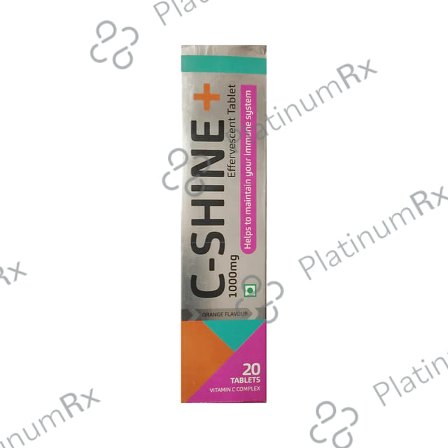 C-Shine Pus Effervescent Tablet Orange
