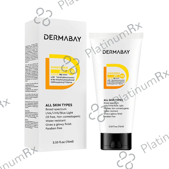 Dermabay Sunscreen SPF 50 Cream 75ml