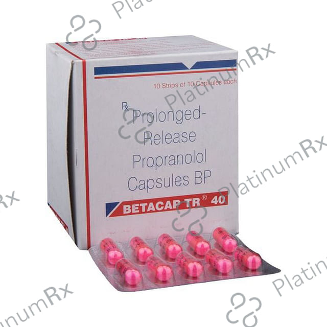 Betacap TR 40mg Capsule PR 10s