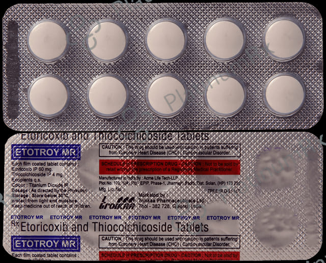 Etotroy MR 60/4mg Tablet 10s
