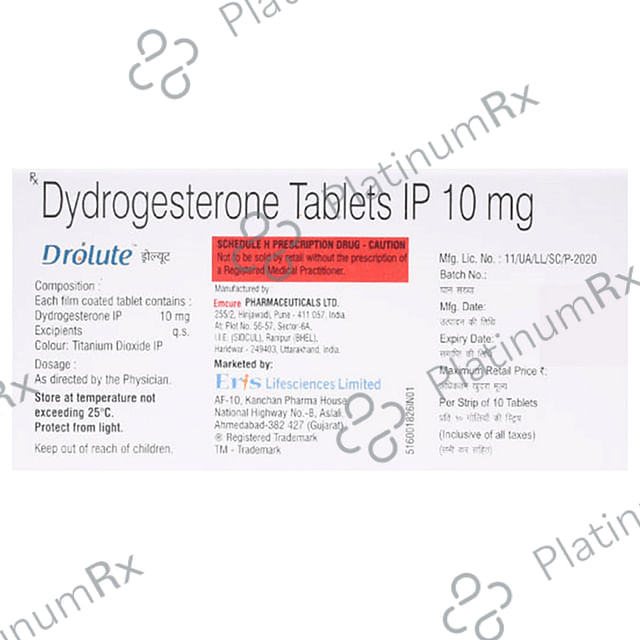 Drolute 10mg Tablet 10s