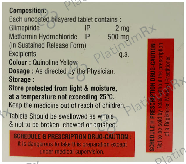 Uglimet M2mg Tablet SR 15s