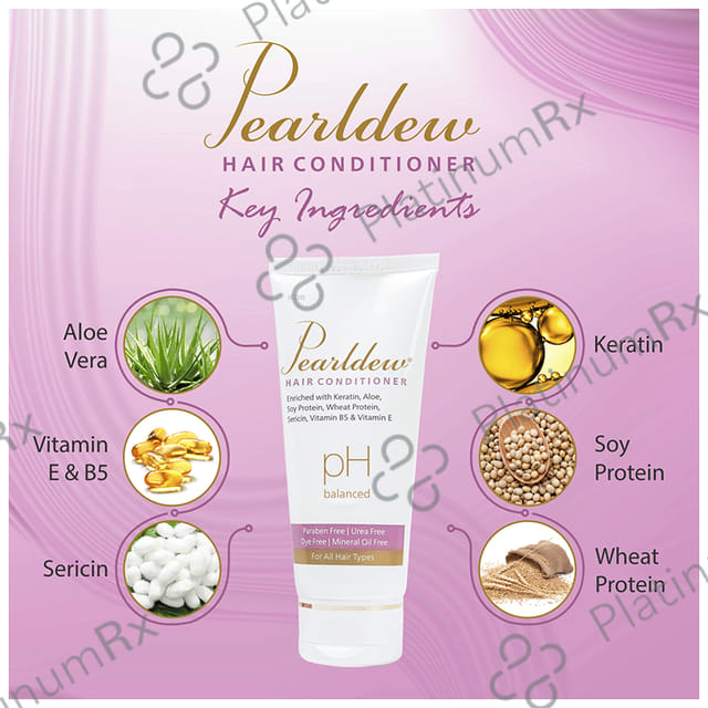 Pearldew pH Balanced Hair Conditioner (100ml Each) 4 Tubes